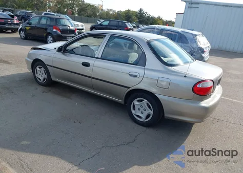 2000 Kia Sephia Ls/Ls W/Power Pkg from USA, damaged, VIN KNAFB1212Y5875236